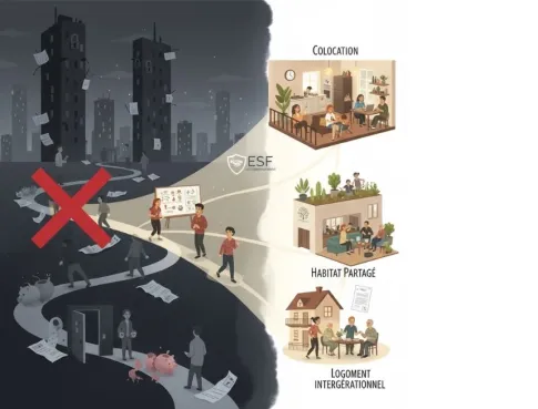 Habiter autrement quand on débute dans la vie adulte