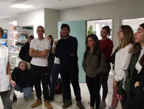 Les BTS Diététique à la rencontre du Centre Hospitalier Annecy !